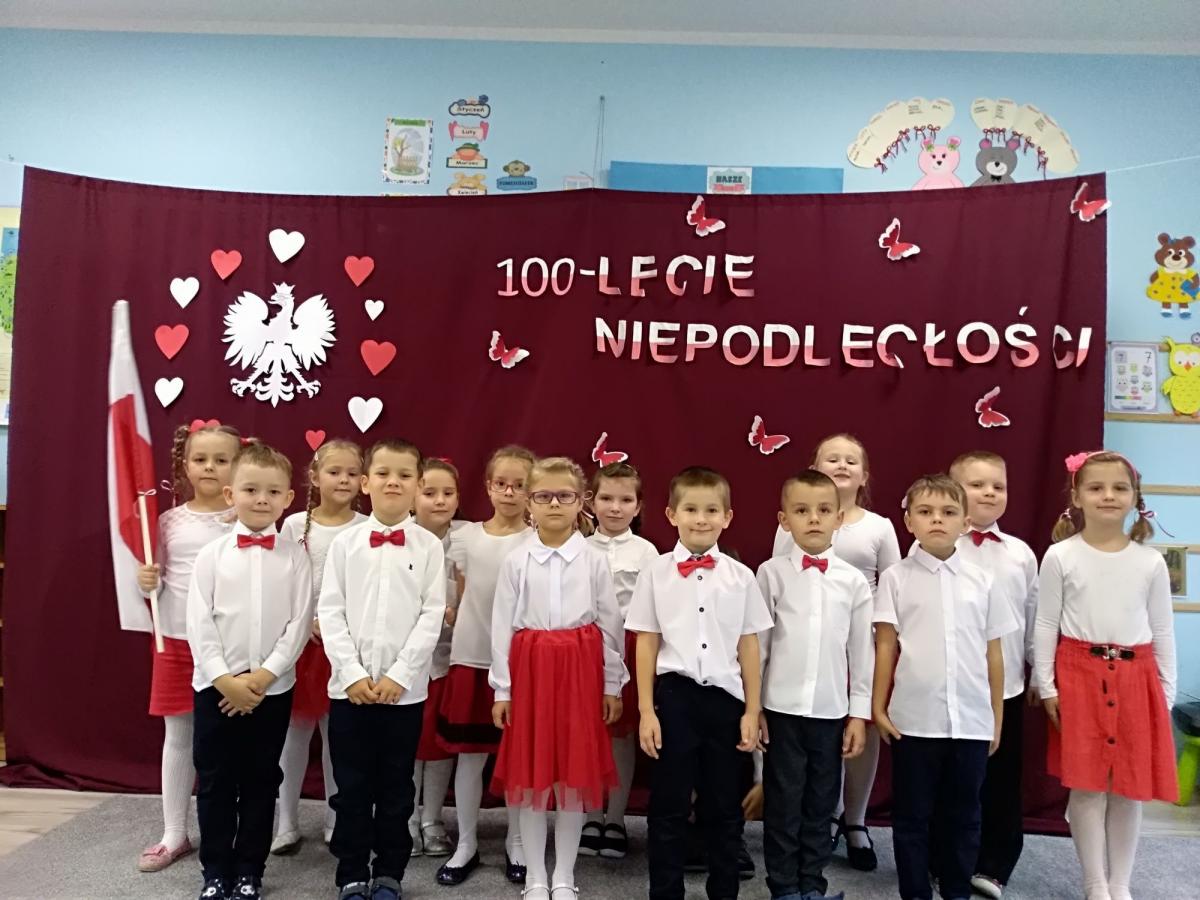 Przedszkolaki uczciły patriotyczną rocznicę
