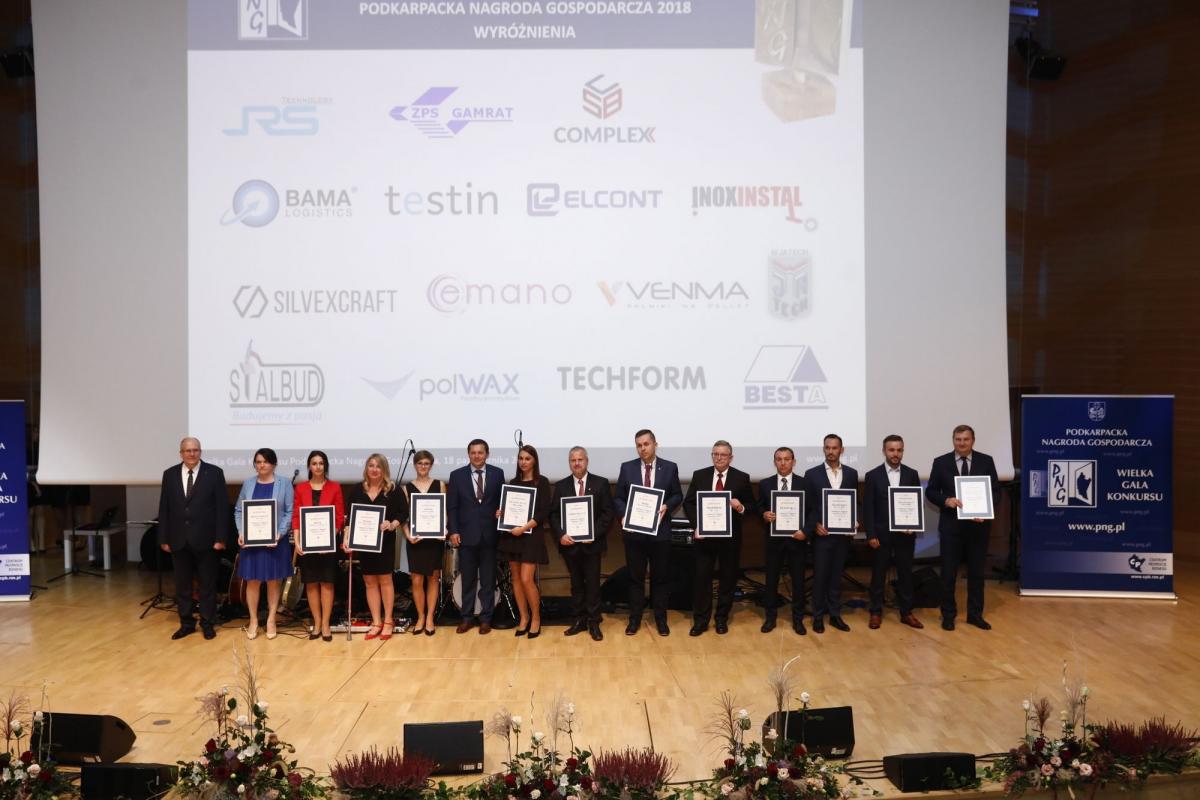 Wręczono statuetki Podkarpackiej Nagrody Gospodarczej [ZDJĘCIA]