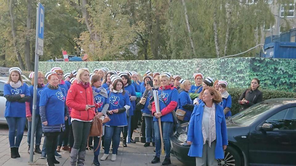 Pielęgniarki nie zostały wpuszczone do Sejmu