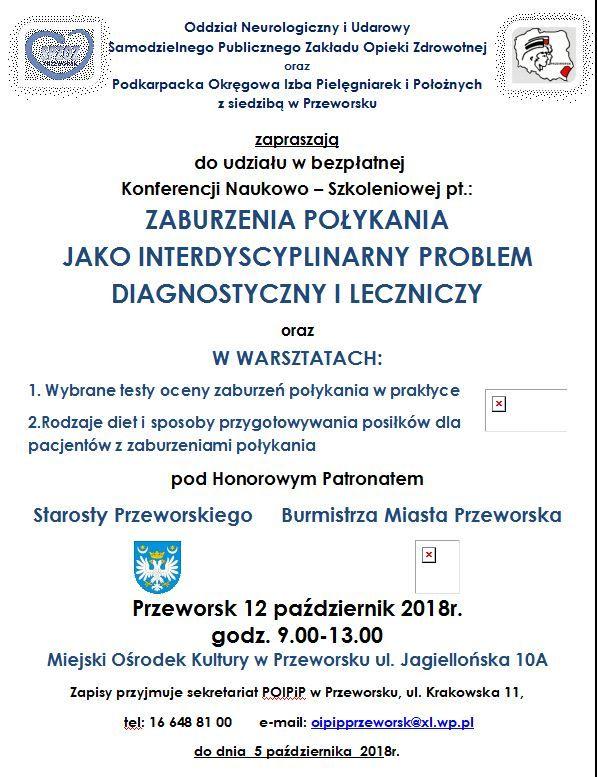 Nauka i szkolenia związane z zaburzeniami połykania