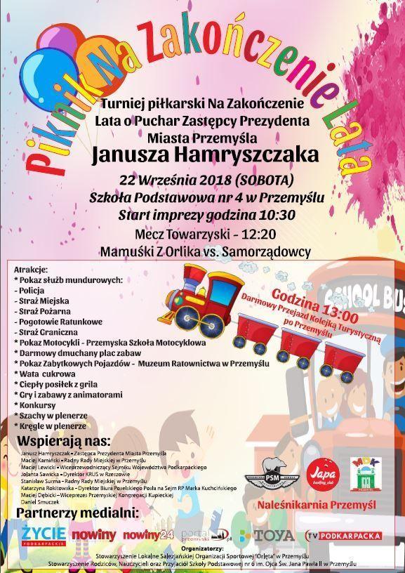 Piknik sportowy przy SP 4 pełen atrakcji