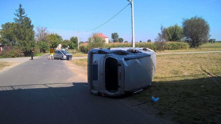 Wypadek na autostradzie w okolicach Chałupek