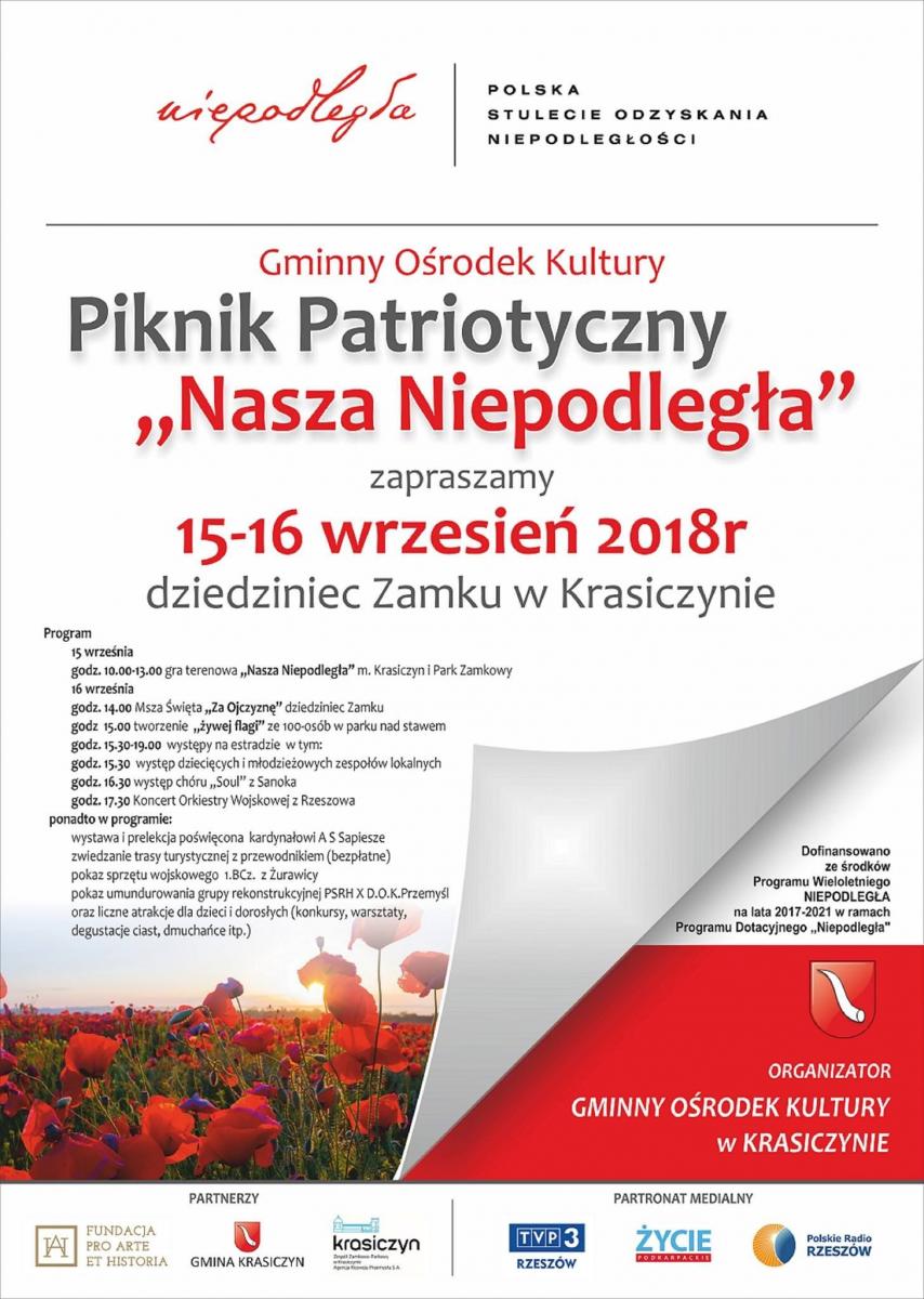 Piknik rodzinny „Nasza Niepodległa” w Krasiczynie
