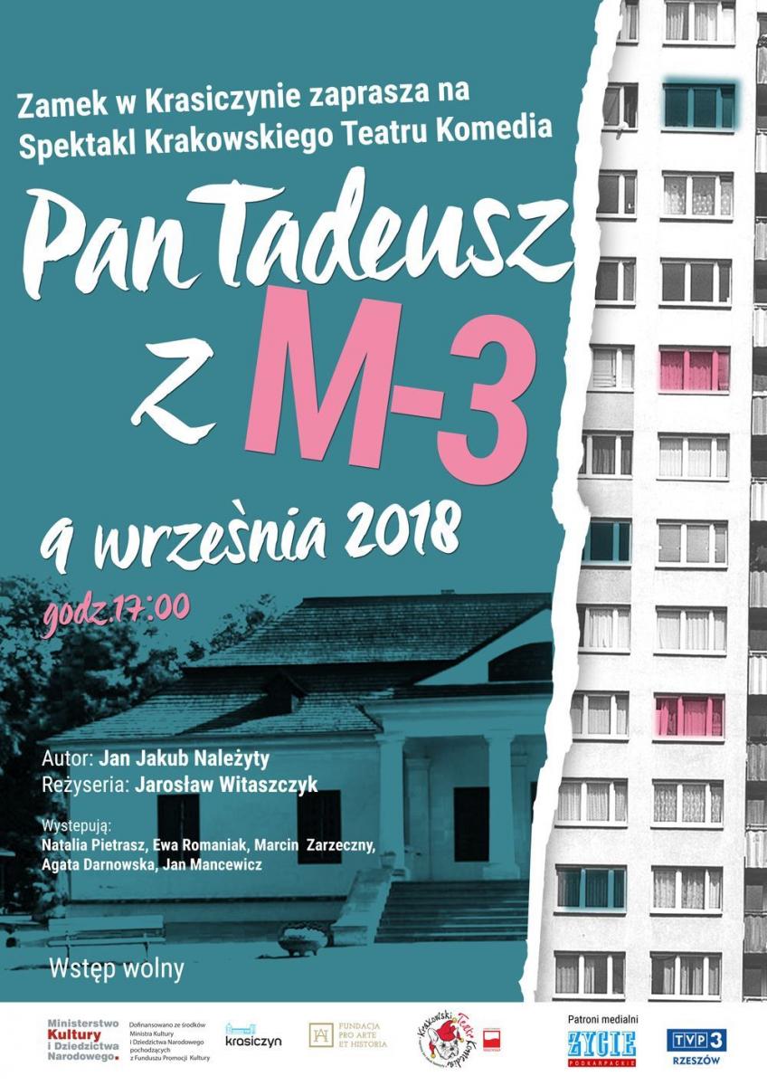 Pan Tadeusz w M3. Spektakl w Krasiczynie