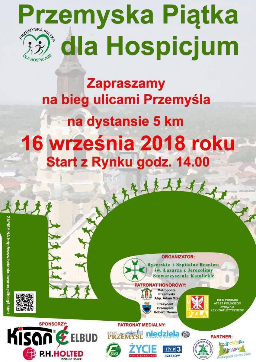Bieg „Przemyska piątka dla hospicjum” już niebawem