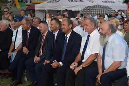 Na dożynkach wielu znamienitych gości