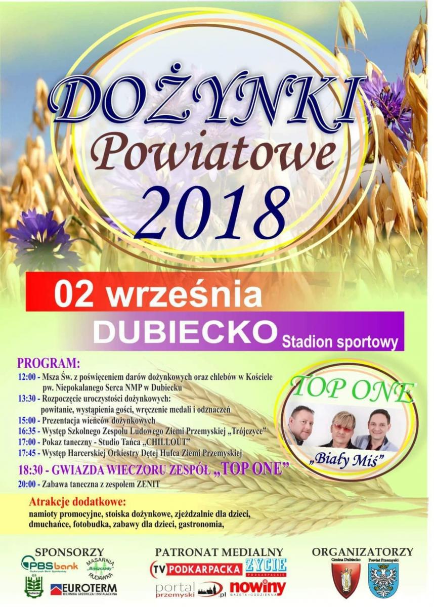 Za rolniczy trud. Dożynki w Dubiecku z Top One