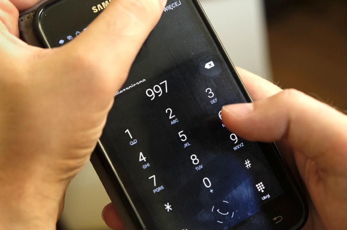 Podejrzany telefon