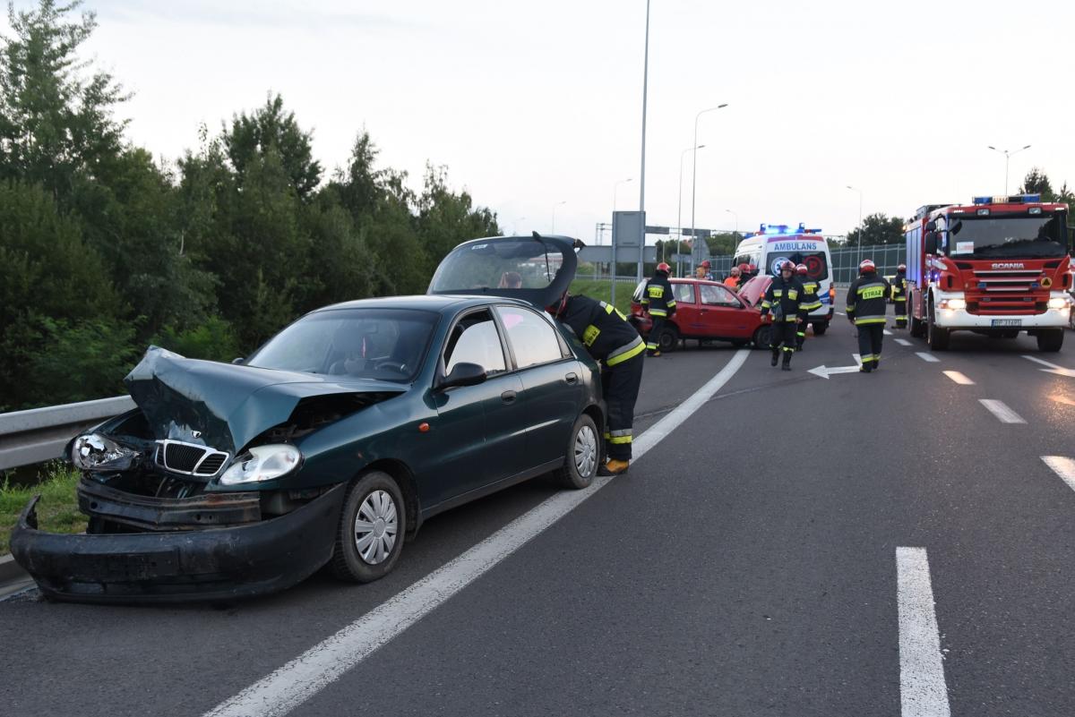 Kolizja na obwodnicy Przemyśla [ZDJĘCIA]