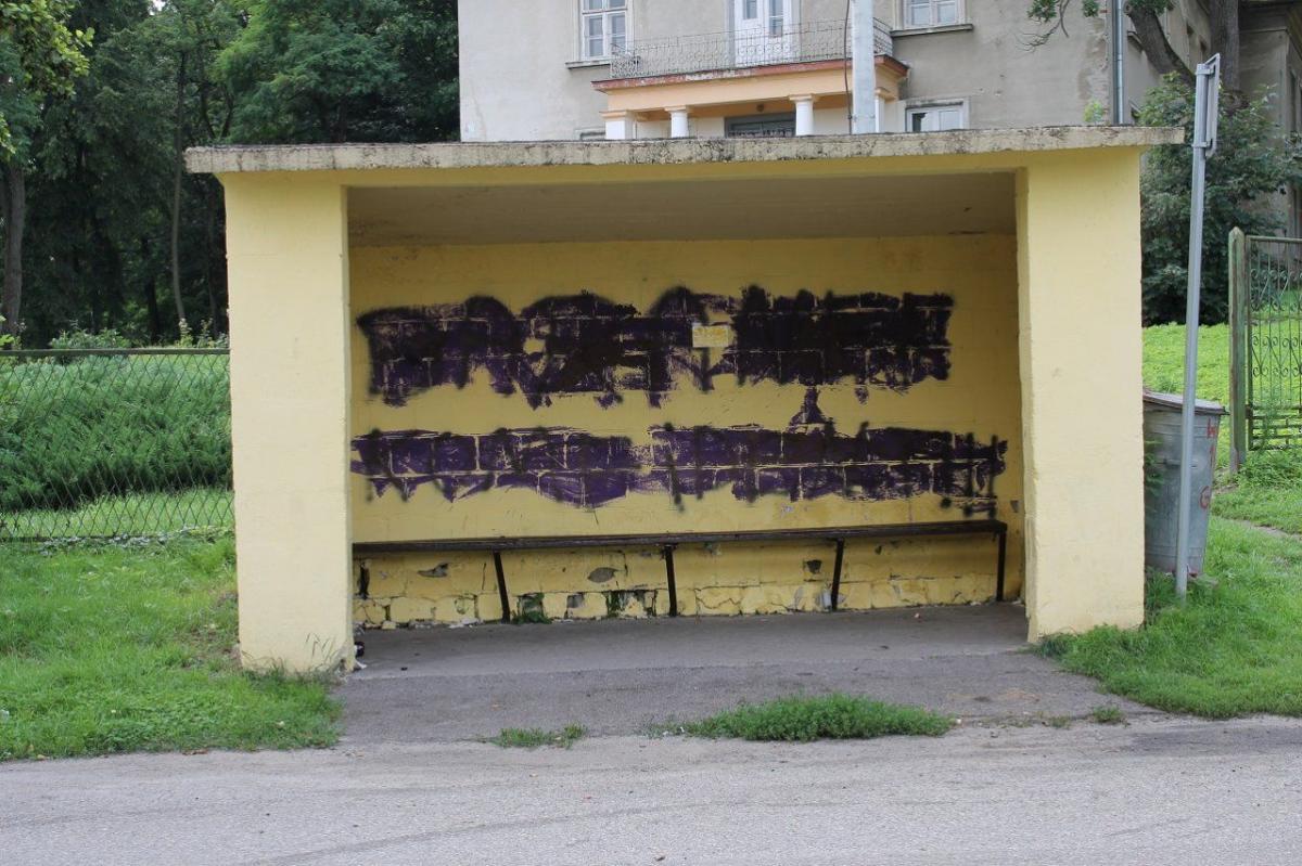 Sztuka uliczna na… przystankach w gminie Chłopice