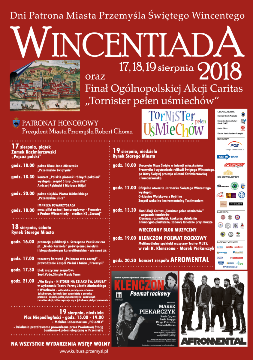 Wincentiada 2018! [PROGRAM]