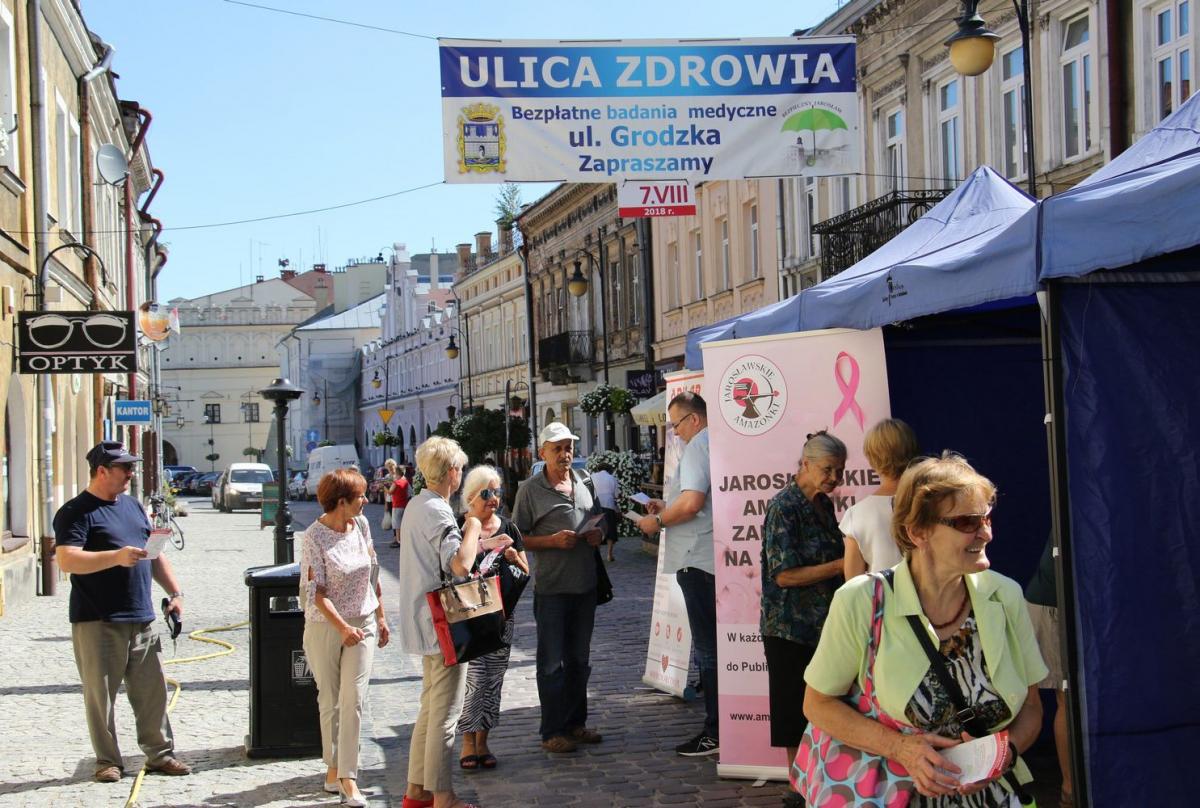 Ponad 400 osób na sierpniowej „Ulicy zdrowia”