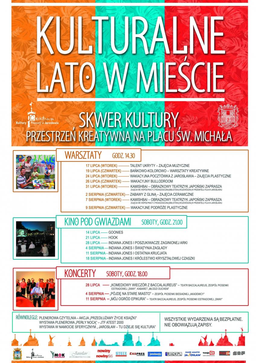 Kulturalne lato w Jarosławiu na półmetku. Co w planach?