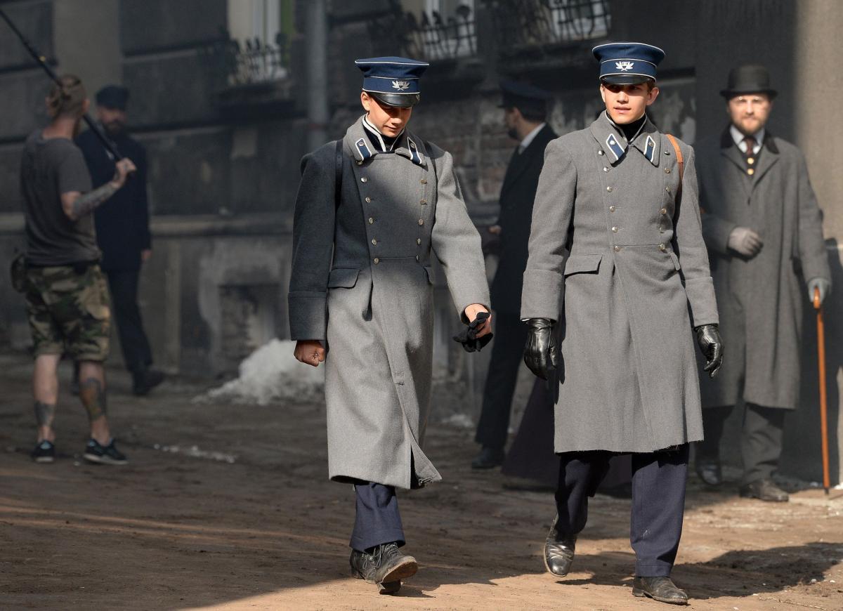 Jakub Dyniewicz jako młody Piłsudski
