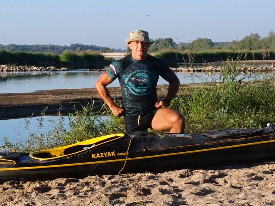 Rafał Świderski przepłynął 2200 km kajakiem z Jarosławia do Bałtyku i z powrotem