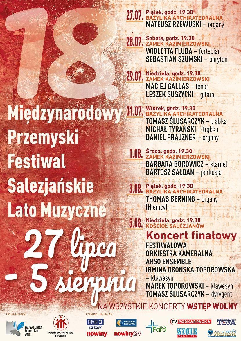 Salezjańskie Lato Muzyczne w Przemyślu [PROGRAM]