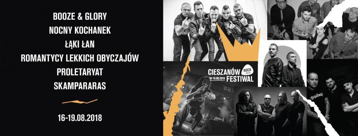 Program dzienny Cieszanów Rock Festiwal 2018!