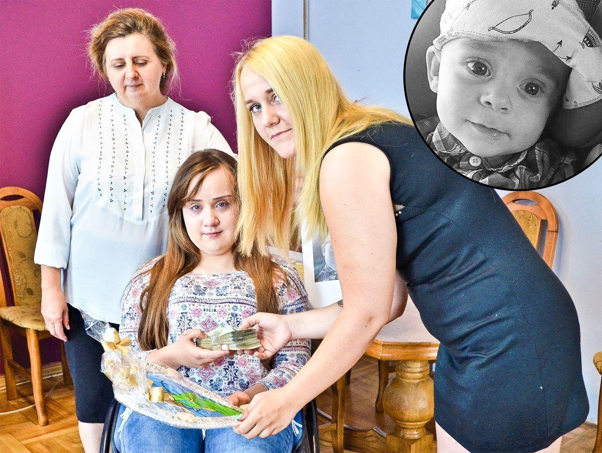 2-letni Staś przegrał z chorobą. Jego mama przekazała 40 tys. zł potrzebującej Iwonce