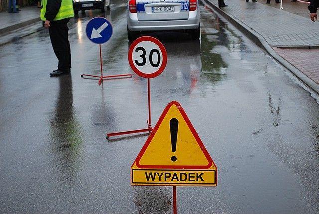 Wypadek w Markowej