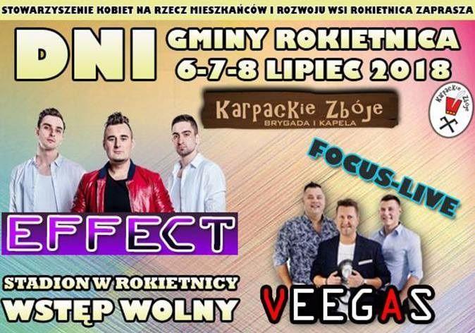 Zbóje, Effect, Veegas i mażoretki! Trzydniowe świętowanie w Rokietnicy [PROGRAM]