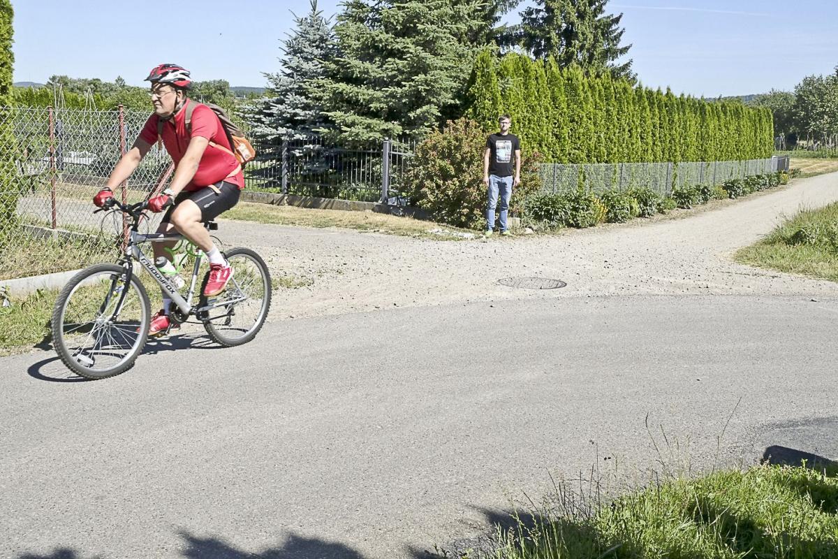 Uwaga cykliści! Niebezpieczne miejsce w Prałkowcach
