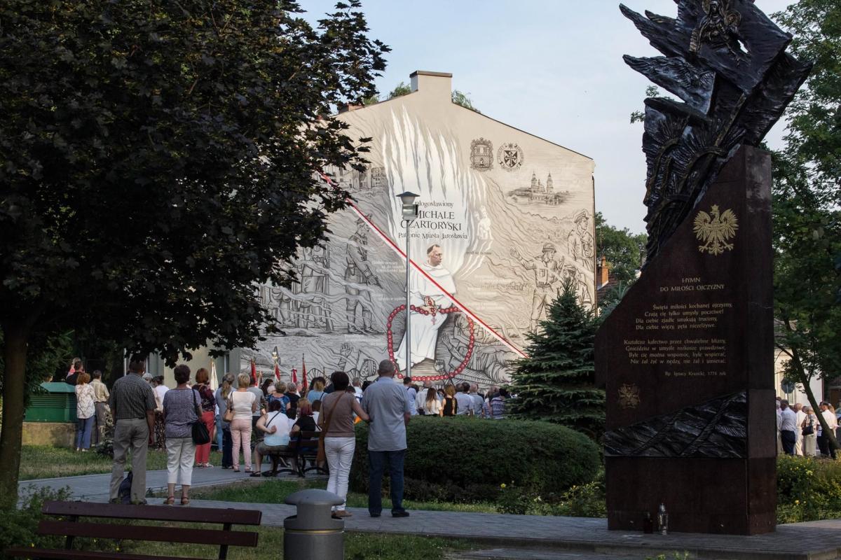 Dzień patrona miasta. Lenar honorowym obywatelem. Mural odsłonięty