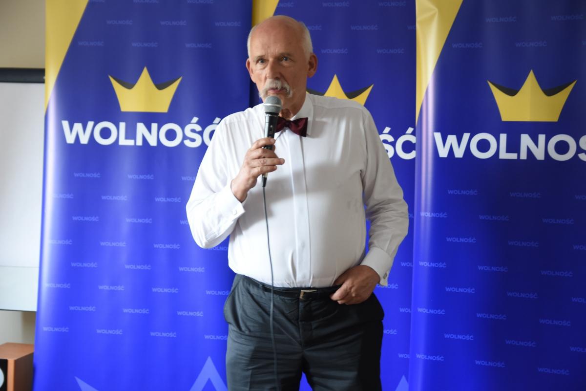 Janusz Korwin-Mikke: Jesteście bandą brudnych niewolników [WIDEO]