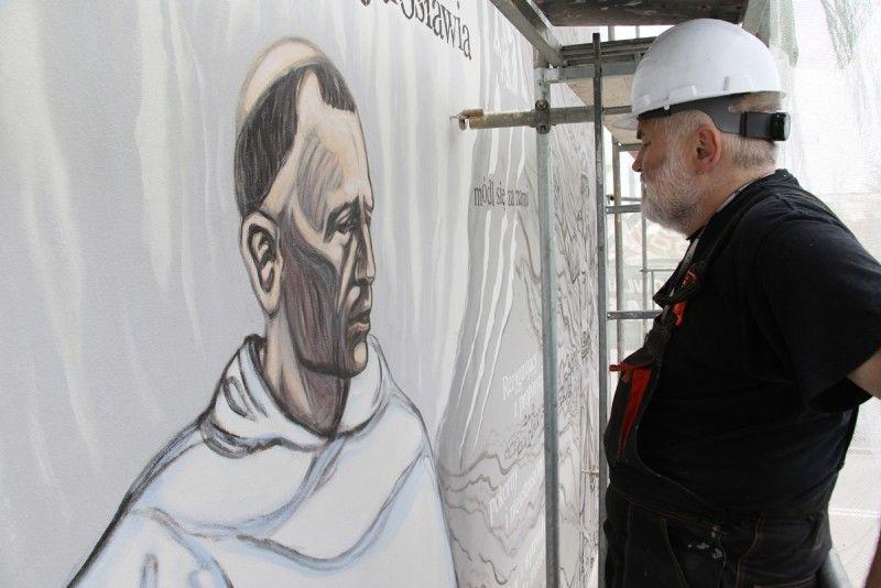 Odsłonią mural z podobizną patrona [PROGRAM Dni Patrona Jarosławia]