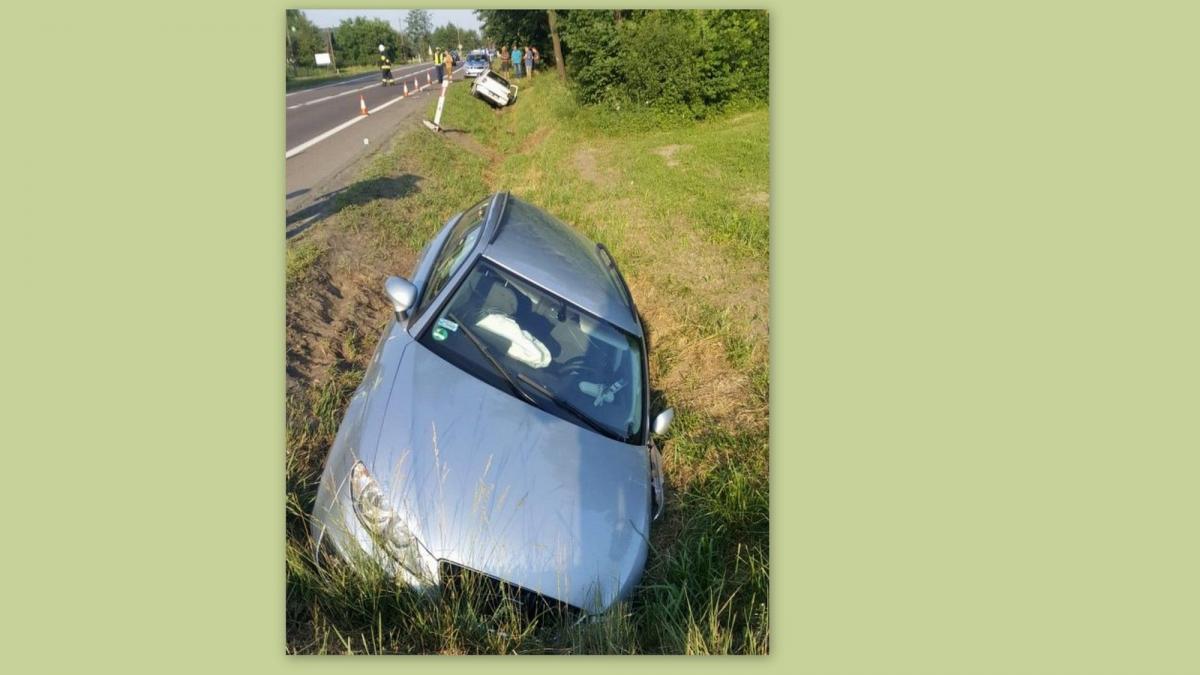 Wypadek w Widełce. 46-latka w szpitalu