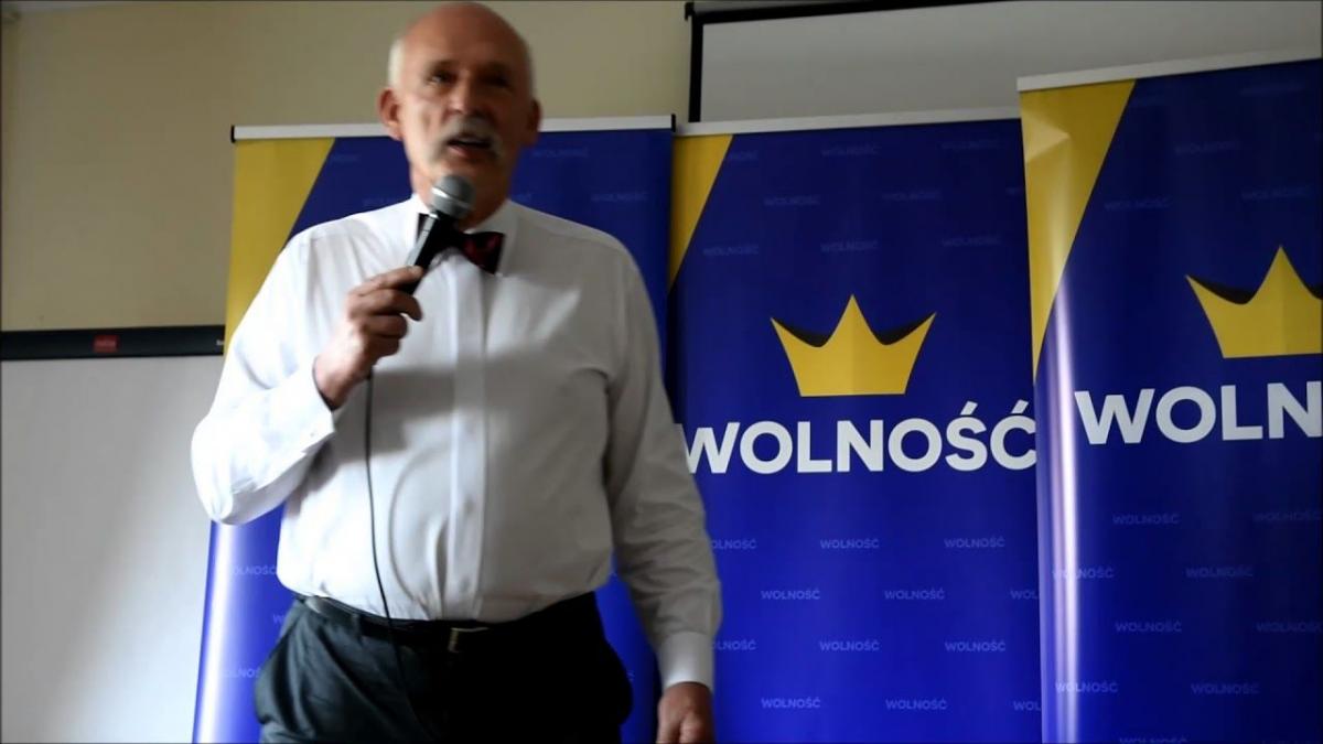 Janusz Korwin-Mikke gościł w Przemyślu [WIDEO]