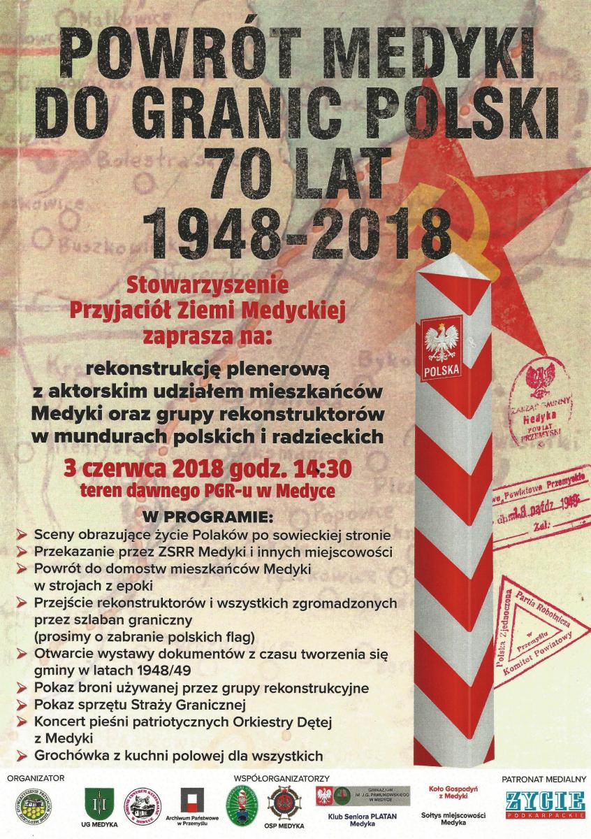 Powrót Medyki do granic Polski 1948 – 2018 