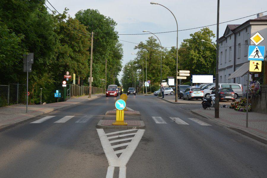 Motorowerzysta potrącony na ulicy Słowackiego w Przemyślu