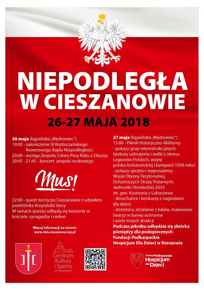 Niepodległa w Cieszanowie w dwóch odsłonach