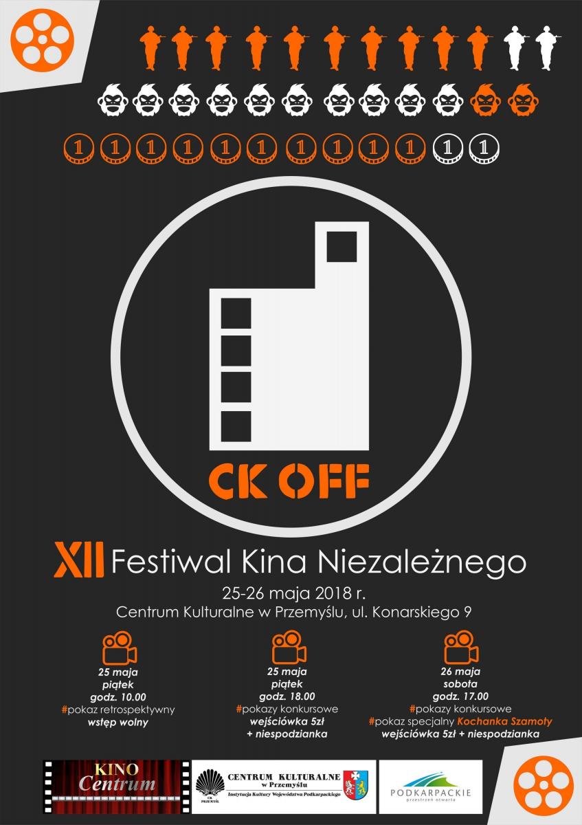  Festiwal Kina Niezależnego CK OFF po raz 12.! [ROZPISKA FILMOWA]