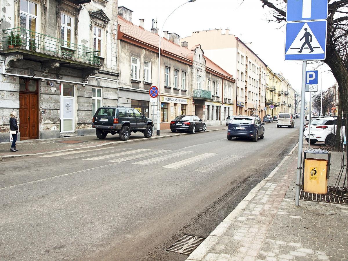 „Inteligentne” przejście dla pieszych na Mickiewicza