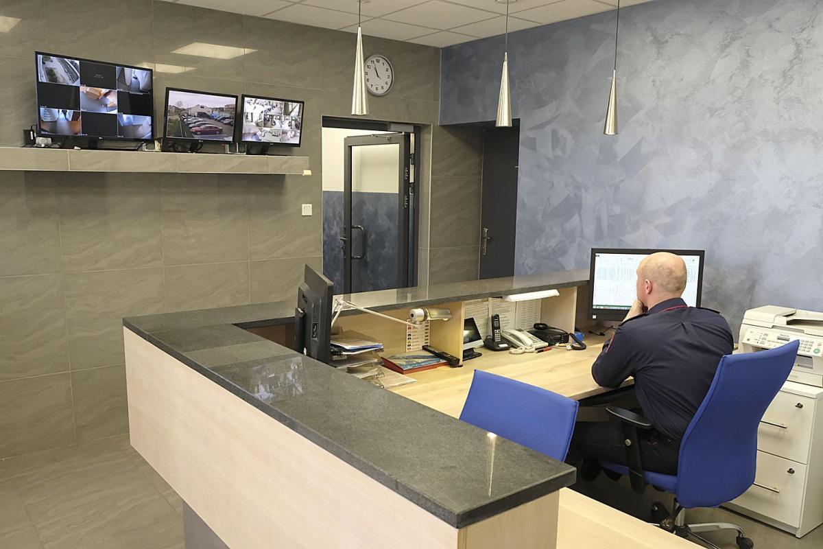 Zmodernizowano komendę Straży Ochrony Kolei w Przemyślu
