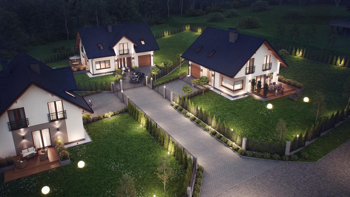 Słoneczne, rodzinne, zielone – nowe miniosiedle w Ostrowie k. Przemyśla