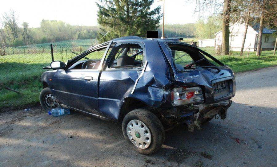 Tragiczny wypadek. Nie żyje 22-latek z suzuki [ZDJĘCIA]