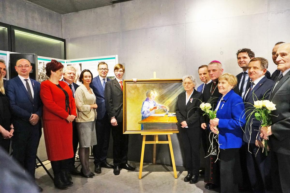 Portret Stasi Ulmy ozdobą wyjątkowego święta w Markowej