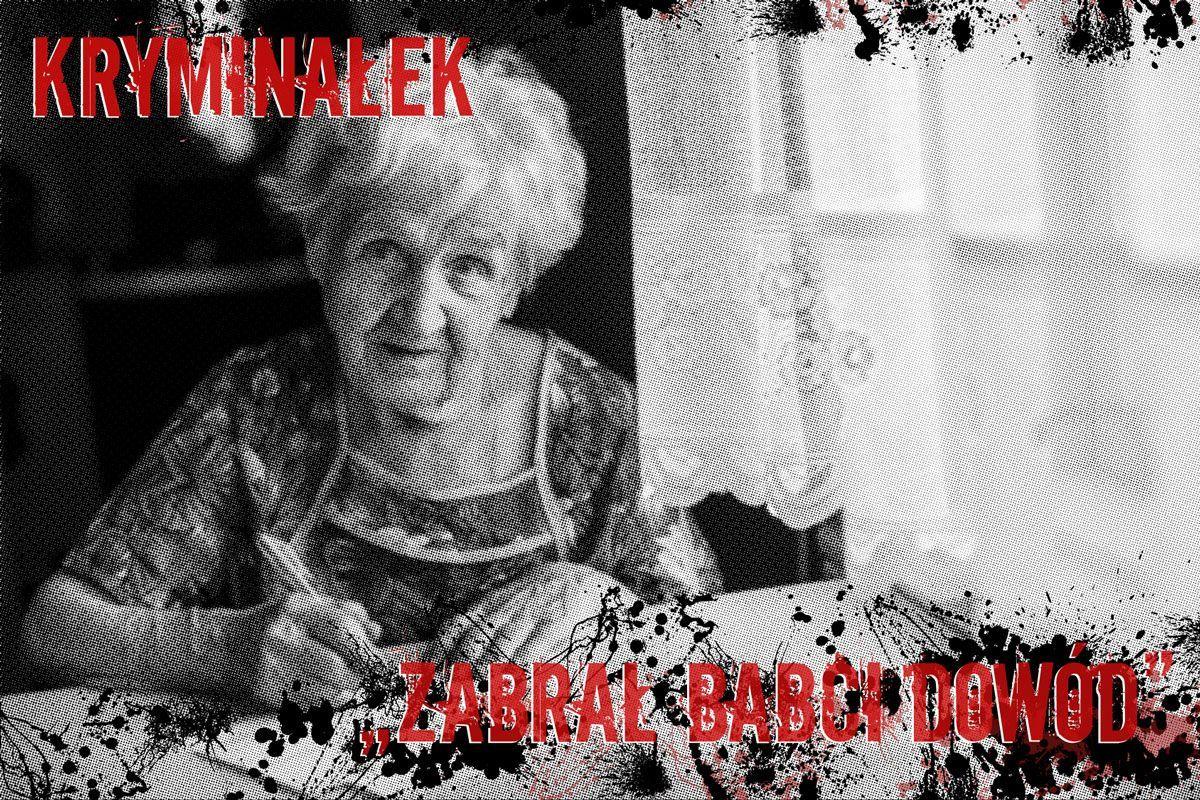 Zabrał babci dowód