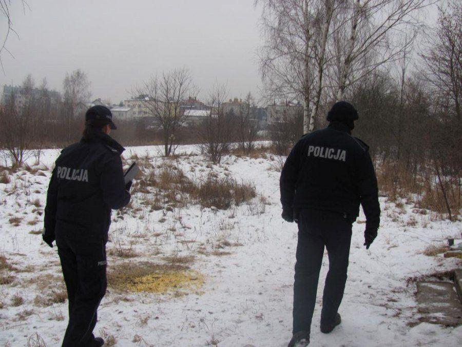 Znaleziono przykryte śniegiem zwłoki