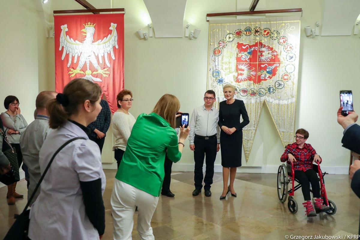 Self-adwokaci z wizytą u Pierwszej Damy