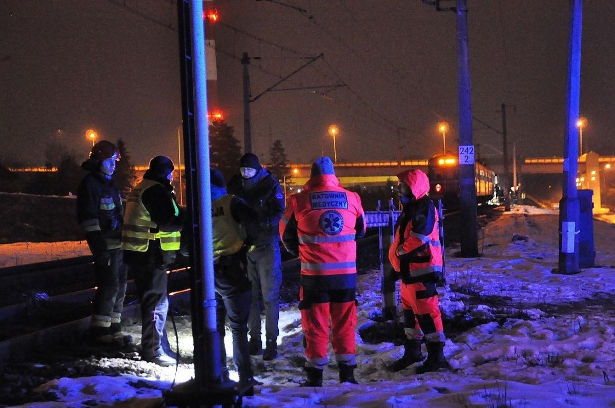 Na Zasaniu pociąg potrącił mężczyznę [ZDJĘCIA]