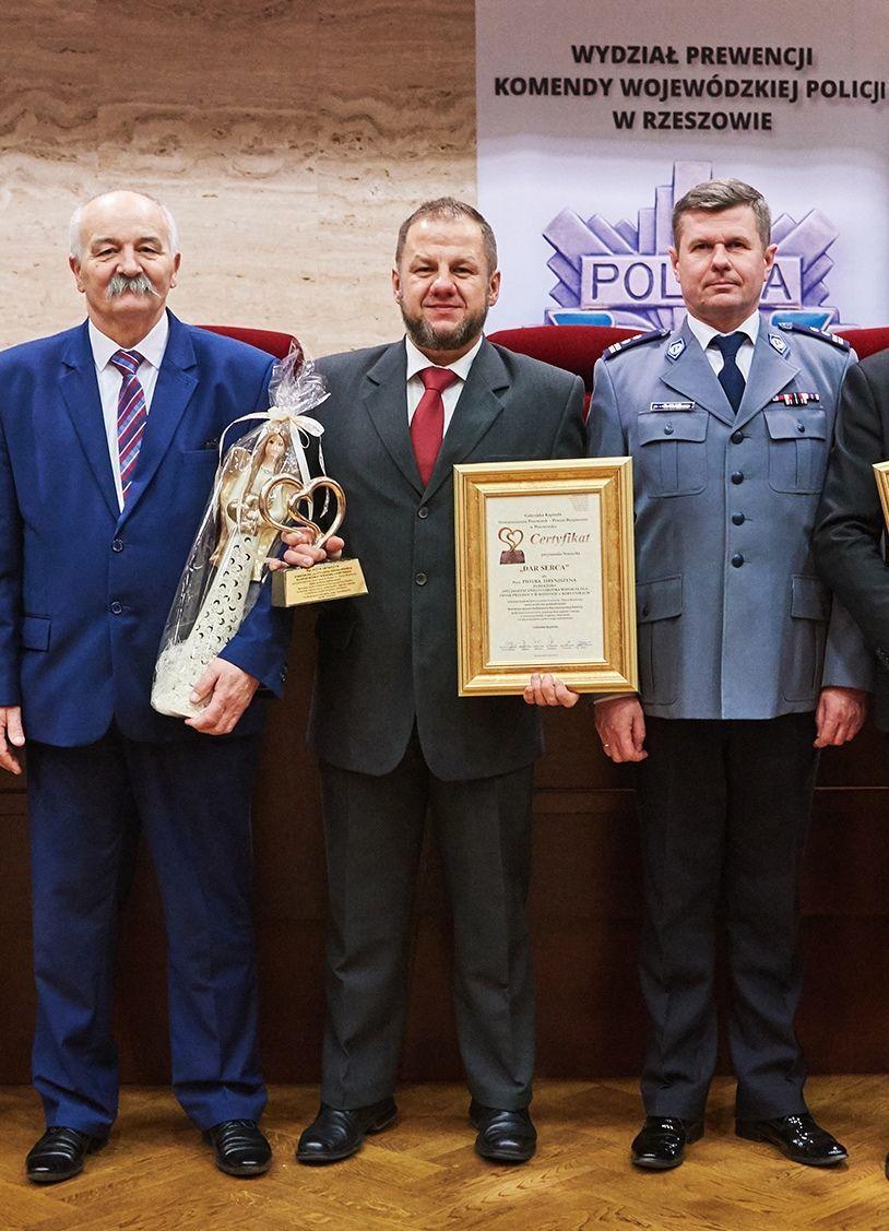 Piotr Hryniszyn z „Darem Serca”