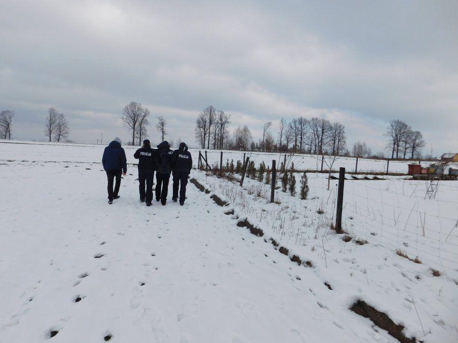 Szczęśliwy finał poszukiwań. Odnaleziono wychłodzonego mężczyznę