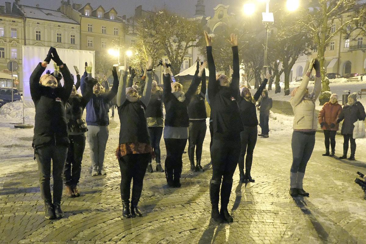 Przemyślanki tańczyły, żeby zamanifestować 