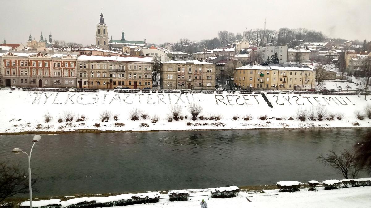 „Reset systemu”. Nikt policji nie zawiadomił