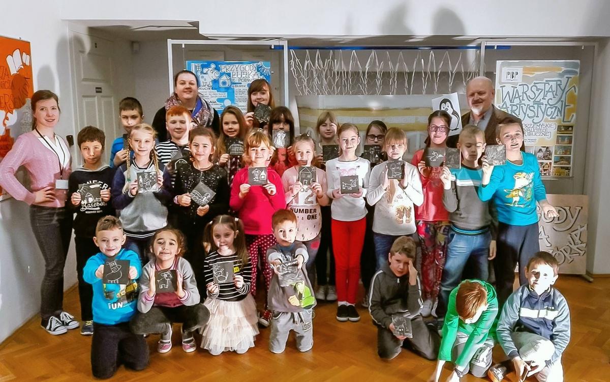 Eskimosi i Burek z podwórka, czyli ferie w Przemyskiej Bibliotece Publicznej 