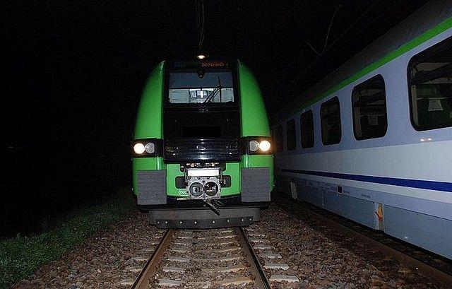 57-letni mężczyzna potrącony przez pociąg