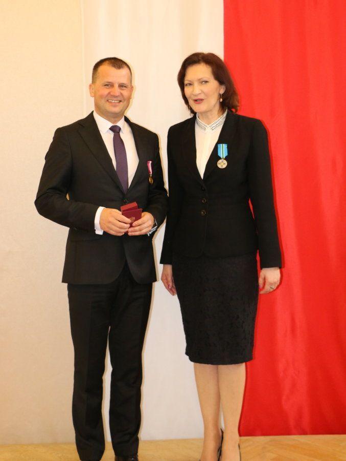 Pasjonat sportu odznaczony Złotym Medalem za Długoletnią Służbę
